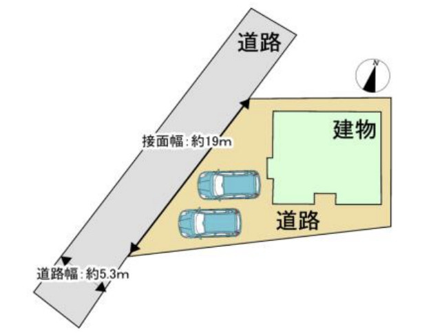 【区画図】 | 熊谷市久保島　中古戸建
