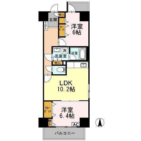 第２エコーピアの間取り
