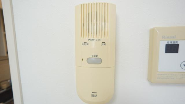 オートロック連動インターホン