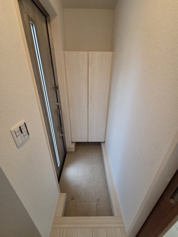 川崎市多摩区布田の一戸建ての玄関