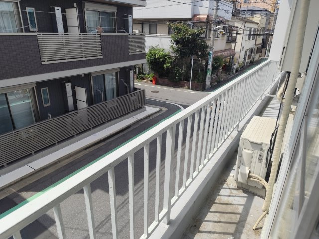 鈴木コーポのバルコニー