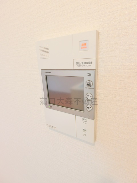 クレッセント池上Ⅱの設備|モニター付きインターホン