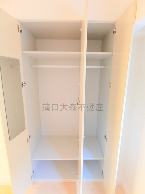 クレッセント池上Ⅱの収納|洋室5.7帖　収納　クローゼット