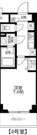 市川市富浜３丁目のアパートの間取り