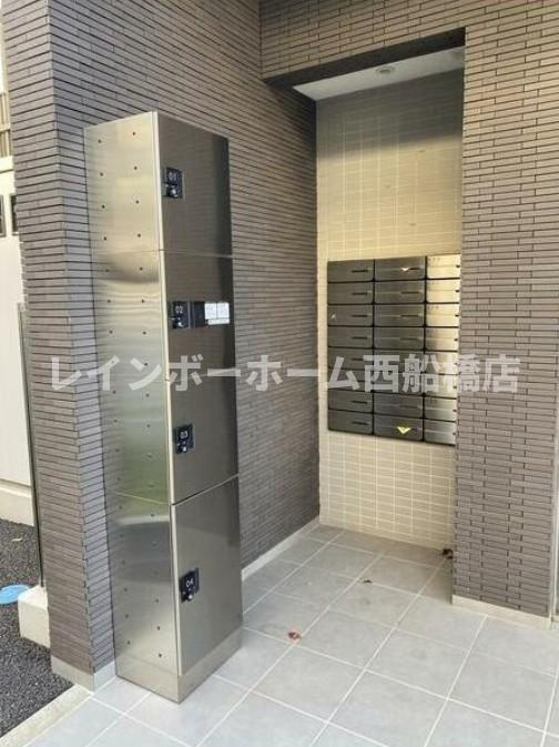 市川市富浜３丁目のアパートのセキュリティ