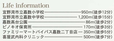 宜野湾市嘉数（全2棟）ラスト2号棟の周辺|周辺♪