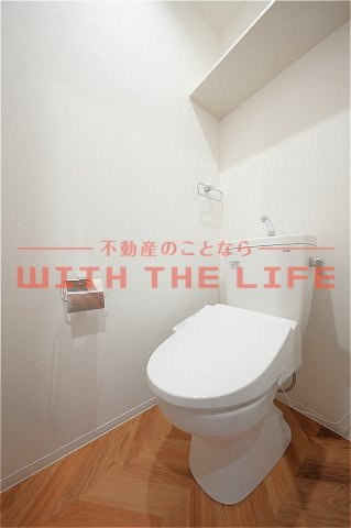 K-ideal TOSUⅡ A棟（ケィデアルトスⅡ）【キャンペーン対象物件】のトイレ|コンパクトで使いやすいトイレです