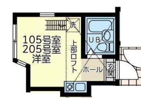 【間取り】 | ユナイト小田栄ステルスアンポート