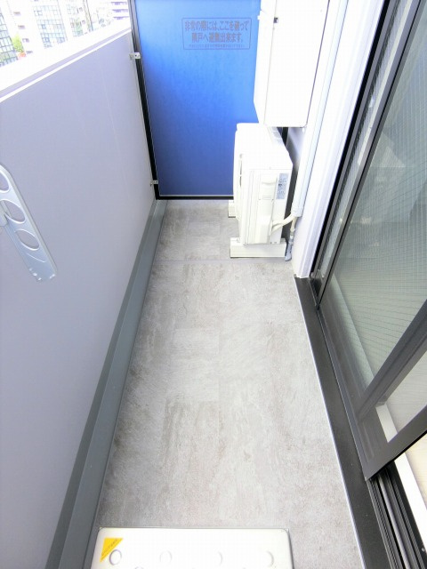 S-RESIDENCE谷町五丁目のバルコニー