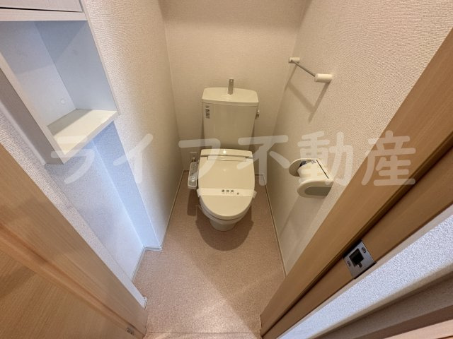 セレスコート花園のトイレ|トイレもきれいです