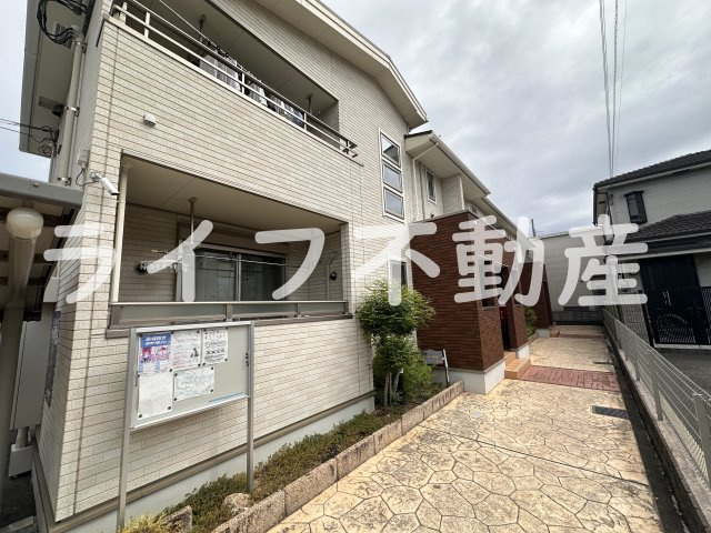 セレスコート花園の外観|外観は落ち着いています