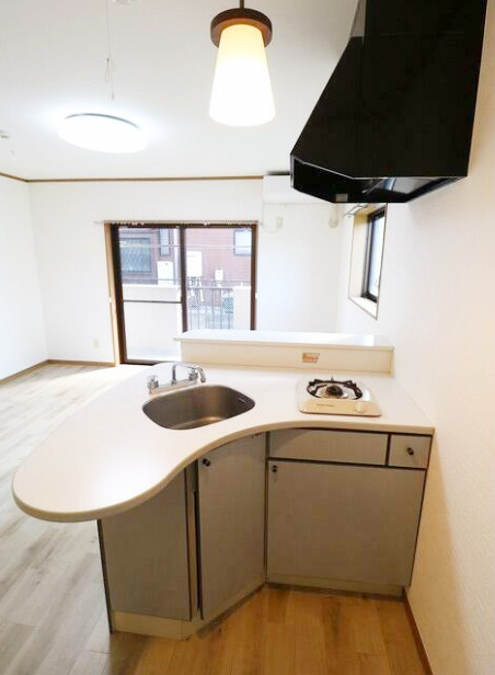 横浜市戸塚区上倉田町の賃貸マンションのキッチン