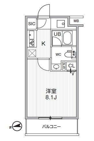 HF曳舟レジデンスの間取り