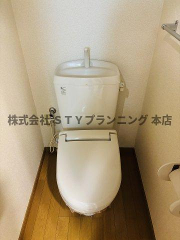 仲介手数料0円！サンハイム IIのトイレ