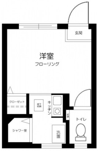 西荻Cubeの間取り