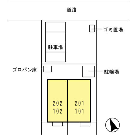 【区画図】 | セジュールMIRU