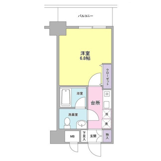 【間取り】 | セレーノ品川 | 間取りです。
