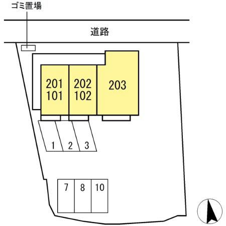 【区画図】 | シオン ９９
