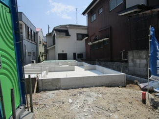 【外観】 | 松戸市新作1期　新築分譲住宅　全1棟 | （2026年８月撮影）