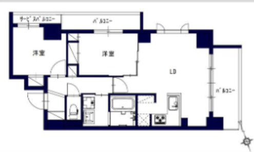 【間取り】 | センチュリー八王子ルミエール