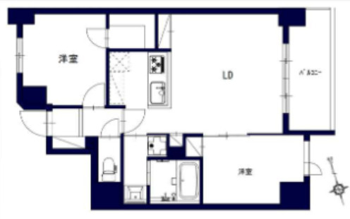 【間取り】 | センチュリー八王子ルミエール
