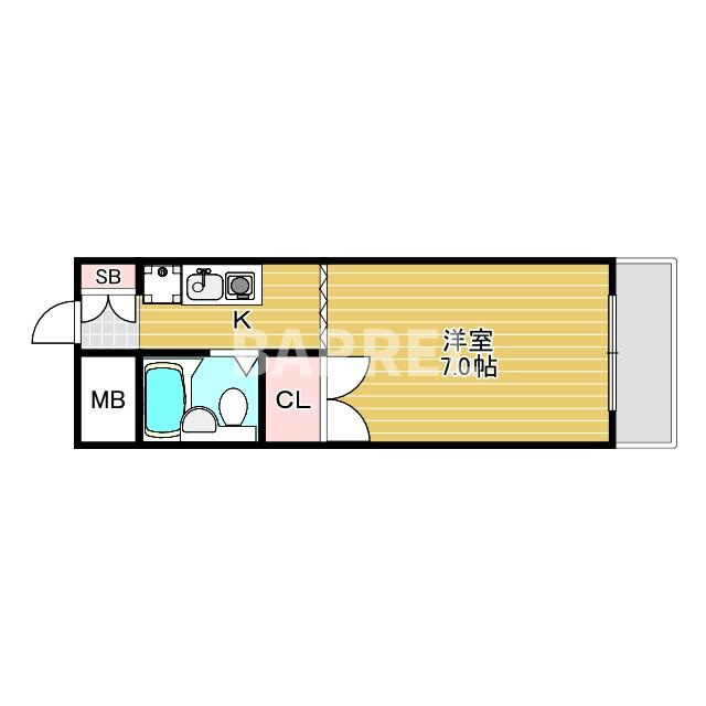 ステラ蛍池の間取り