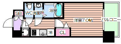 【間取り】 | レジュールアッシュ梅田WEST GATE