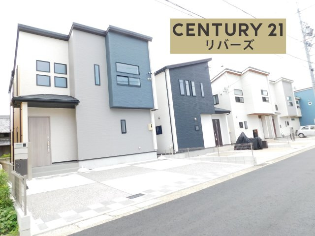 名古屋市港区船頭場２丁目の新築一戸建の外観|☆限定１棟☆　　新価格！！いつでも見学できます♪（お問合せ当日、平日、水曜、夜間でもＯＫ）　敷地５０．４９坪！　長期優良住宅！　制震ダンパー搭載！　BELS対応！　駐車並列３台ＯＫ！　南に広い庭付き♪