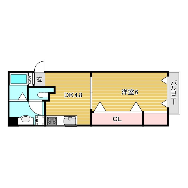 ループ若草の間取り