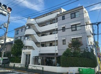 【外観】 | サムズコート | 鉄筋コンクリート造のがっちりとした建物。