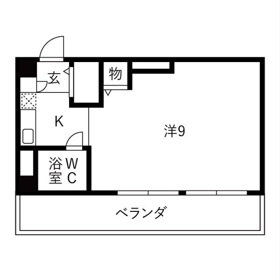 【間取り】 | ハイツ水鐘