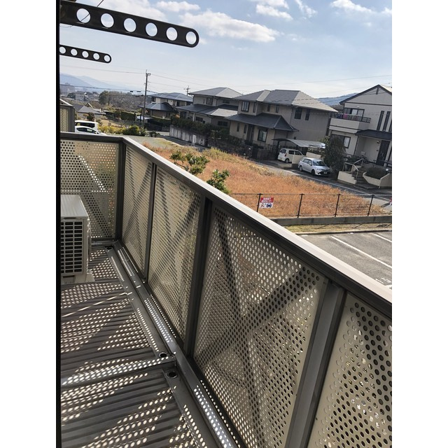 フレグランス天拝のバルコニー