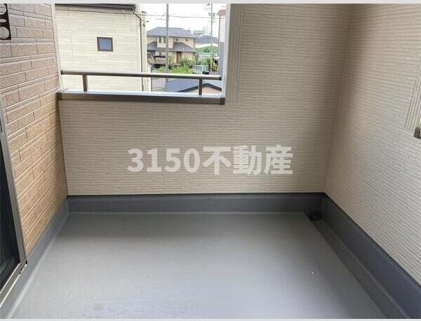 マイホームネクスト西川手　1号棟のバルコニー