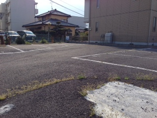 台宿第二駐車場の駐車場