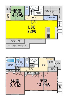 ５８５７１　羽島郡岐南町石原瀬二丁目中古戸建ての画像