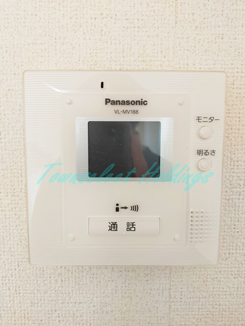 エステランサのセキュリティ|モニター付きインターフォン