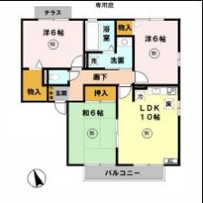 トワイライトＢ棟の間取り