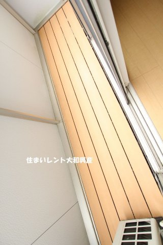 コーポミナモトⅢのバルコニー