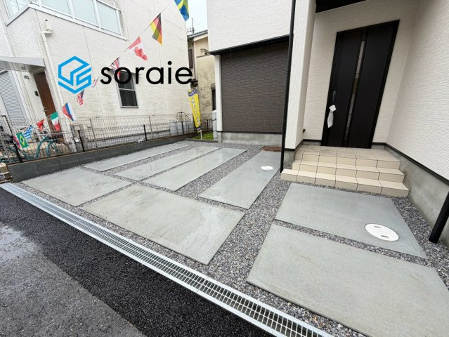所沢市下安松4期　全1棟　新築戸建　ティアラの駐車場|9/29　撮影