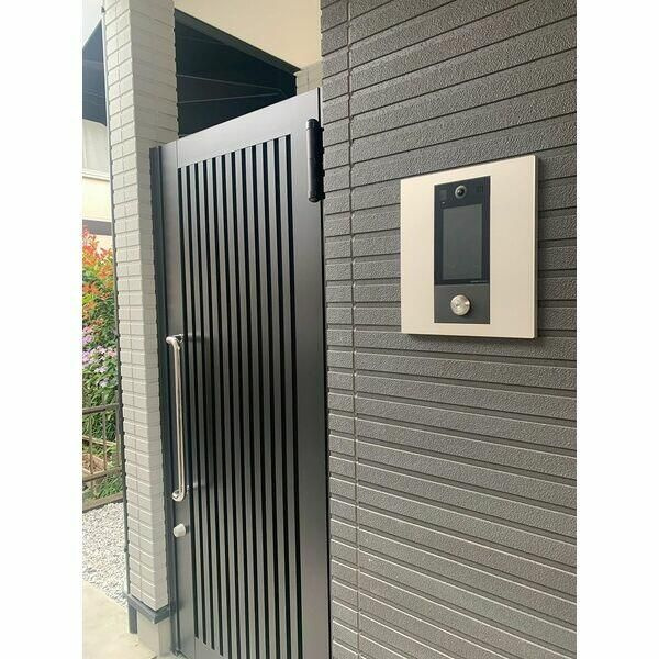 海老名市上今泉５丁目のアパートのセキュリティ