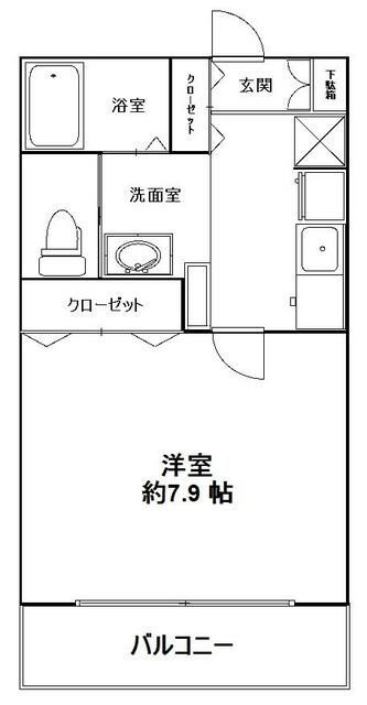 キャメル八潮Ⅵの間取り