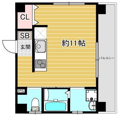 Victoire久寿川の間取り