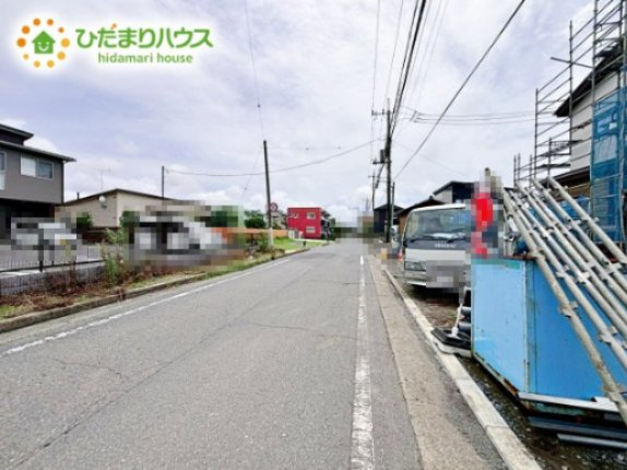 【前面道路含む現地写真】 | 水戸市吉沢町5期　新築戸建　2号棟 | 是非一度、ご家族そろってご内覧ください♪