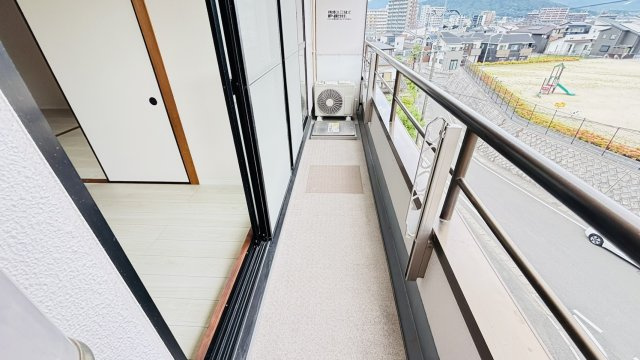セイホーハイツ筑紫のバルコニー