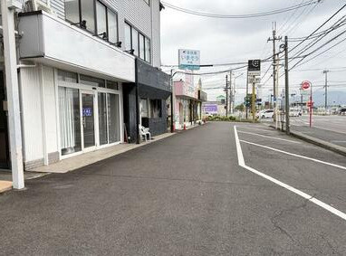 草津市矢橋町の店舗事務所の外観
