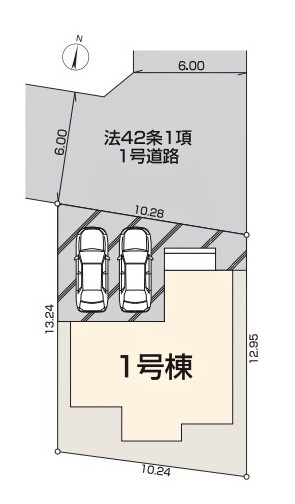 竹丘2丁目第3　全1棟　1号棟