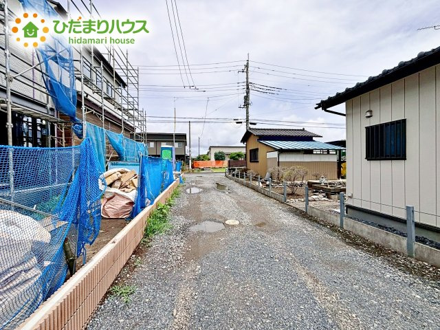 【前面道路含む現地写真】 | 水戸市吉沢町5期　新築戸建　3号棟 | 子育て家族にもおすすめ！お子さんの成長がもっと楽しみになる家！