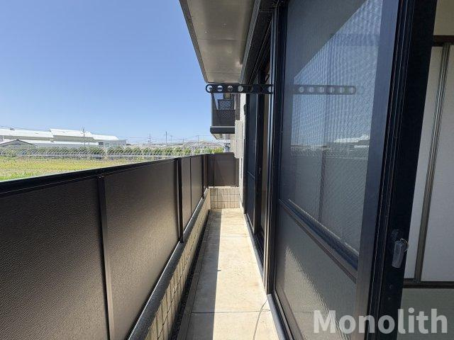 カーサワケダのバルコニー