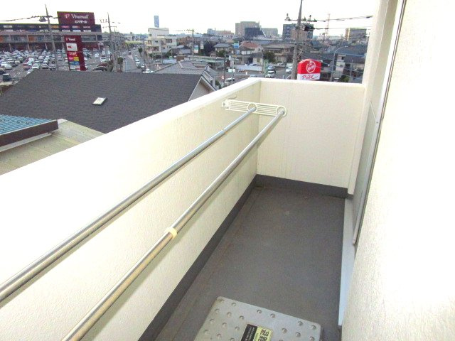 アーバンポート東松山のバルコニー