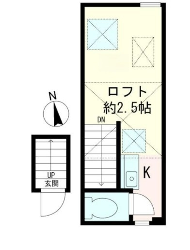 板橋区上板橋１丁目のアパート